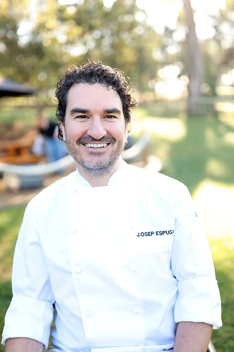 Chef photographed for social media content