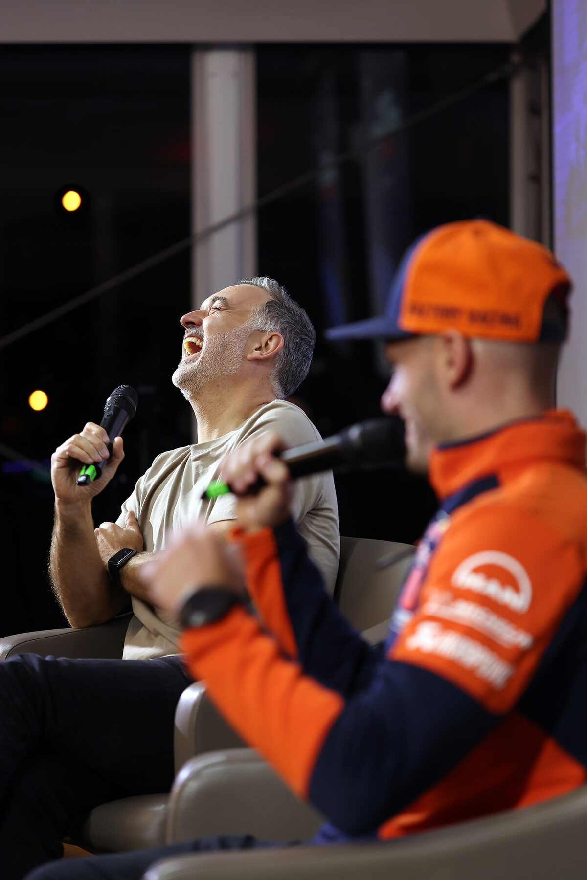 Sportsnet panel discussion with a Formula 1 guest in Melbourne