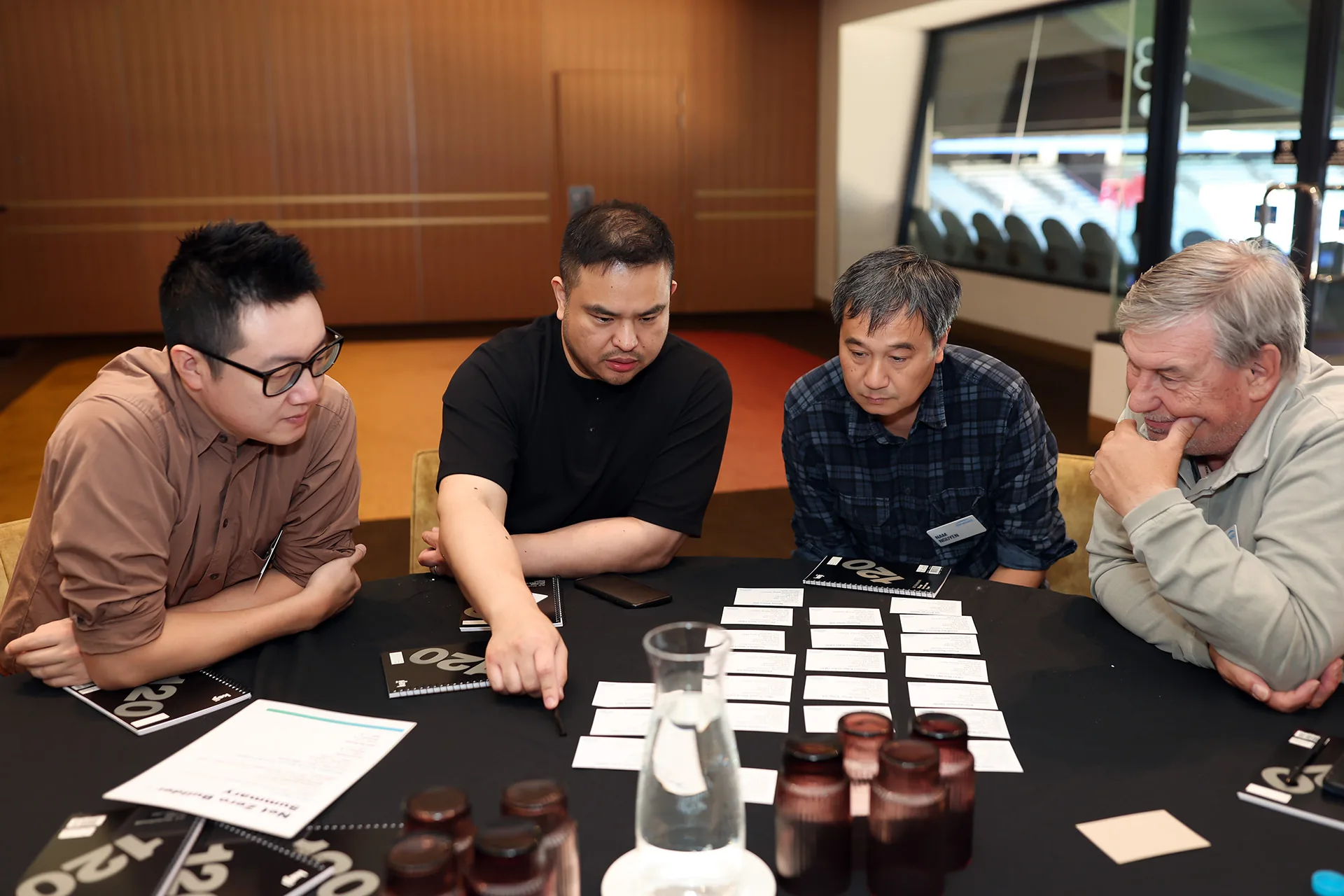 Participants collaborating during a Melbourne business workshop