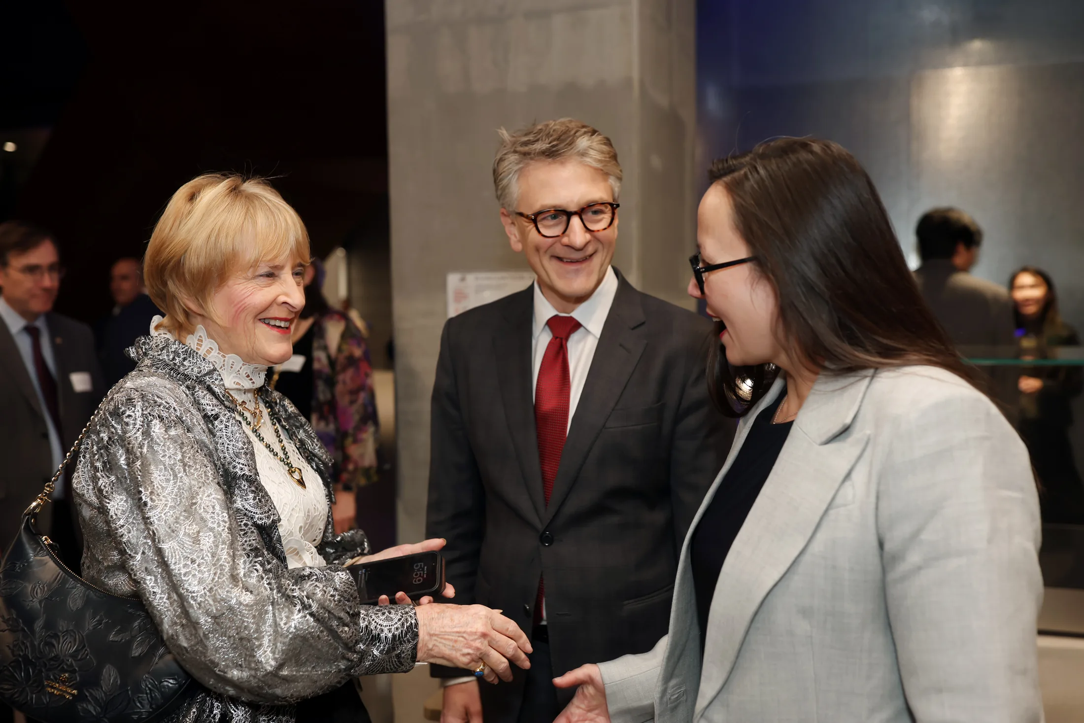 Guests networking at a Melbourne stakeholder event